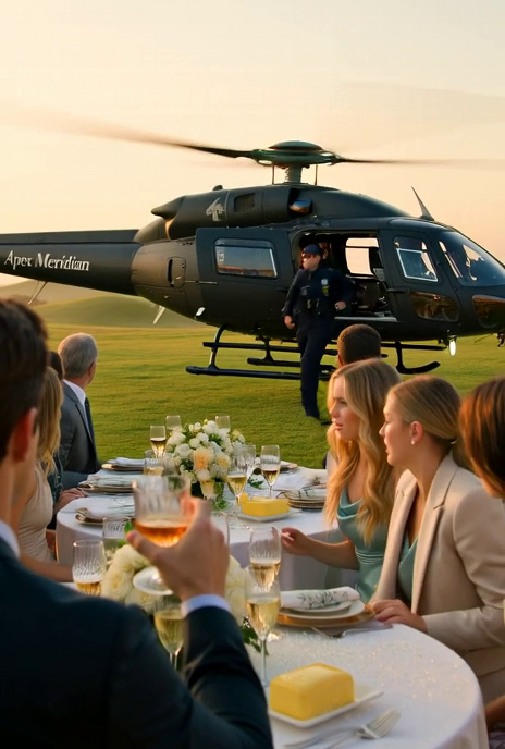 She Mocked Him for Being Broke—Then His Helicopter Landed