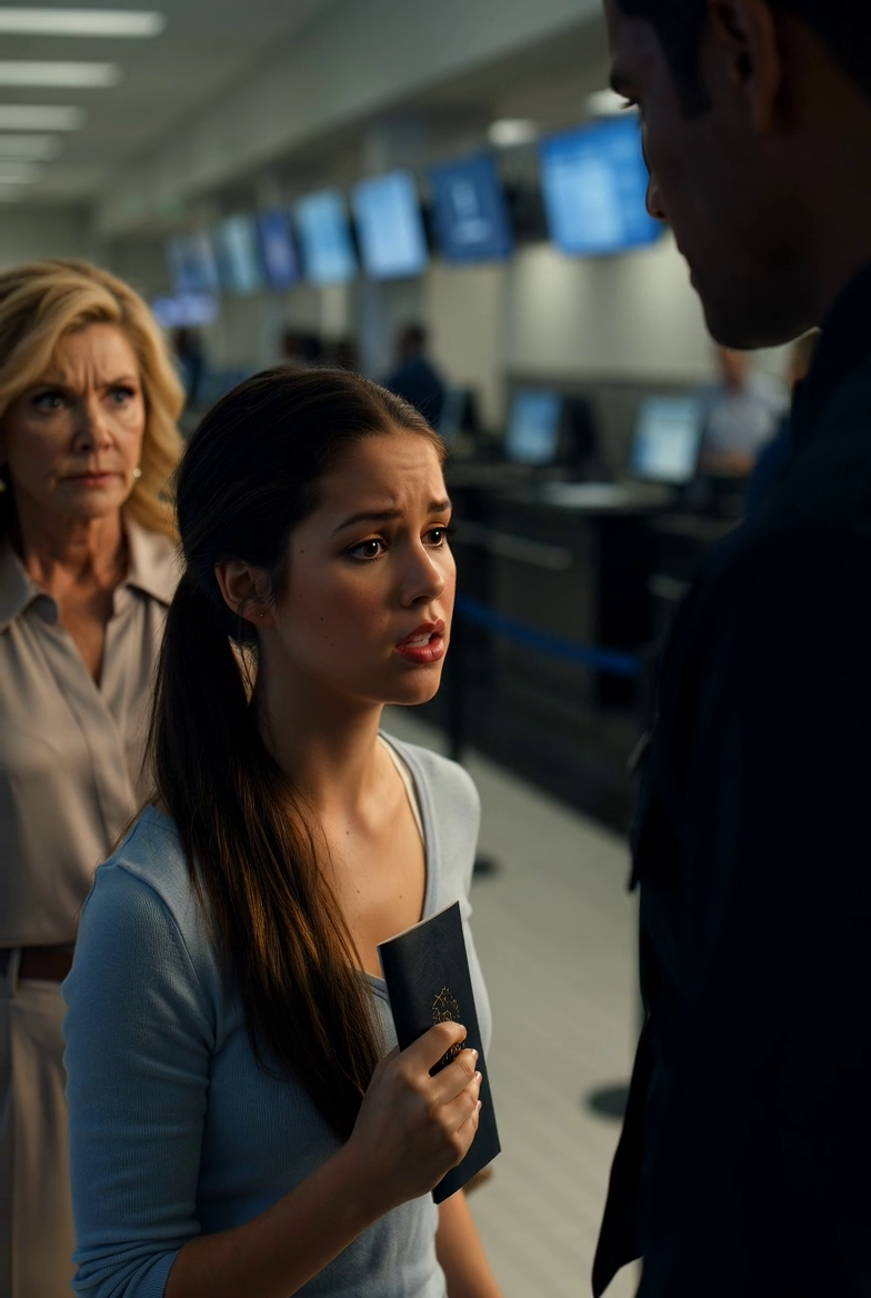 They Framed Her at the Airport—But One Officer Knew the Truth