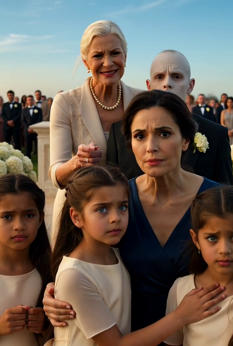 She Brought His Secret Daughters to the Wedding