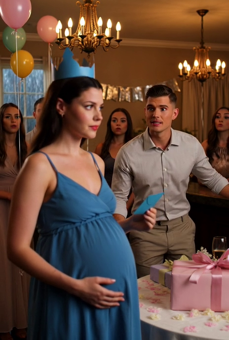 Pregnant Wife Humiliated at Her Shower Reveals the Papers He Hid