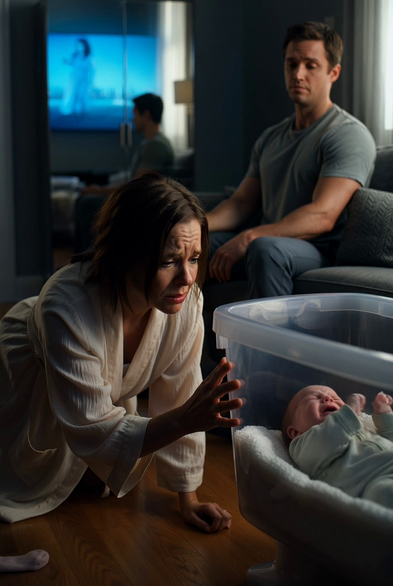 He Watched Me Crawl to Our Baby—Then the Camera Caught the Truth