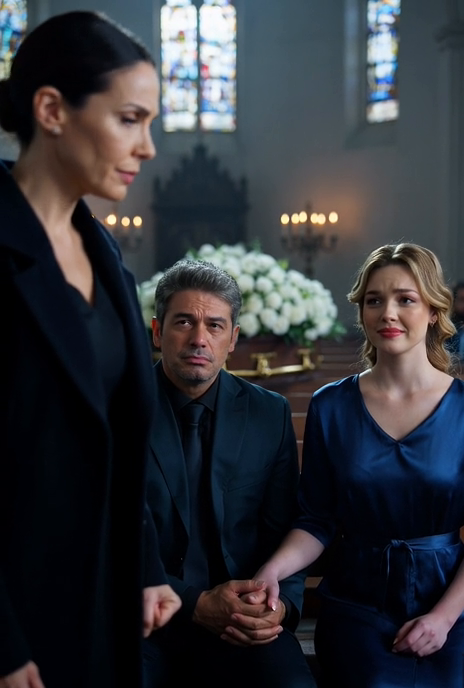 La amante llegó al funeral con mi vestido y mi padre ya lo sabía