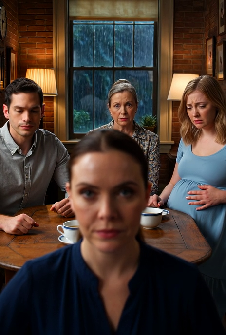 He Brought His Pregnant Mistress Home—Then I Opened the Blue Folder